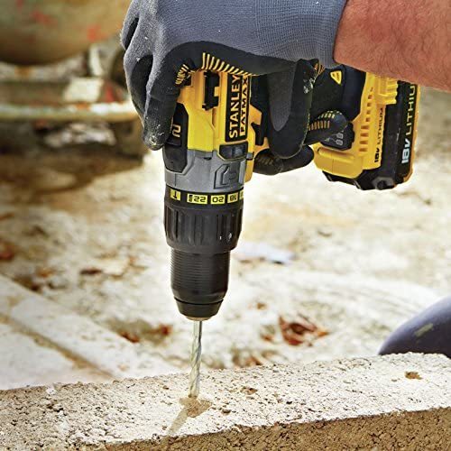 Stanley Fatmax FMC625D2 akumulatorska udarna bušilica-odvijač (2 X 2.0 Ah, punjač, kofer)