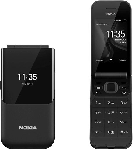 Nokia 2720 DS Black, mobilni telefon