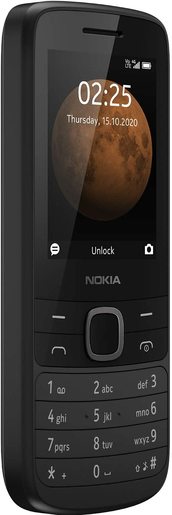 Nokia 225 4G DS Black, mobilni telefon