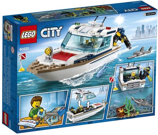 LEGO City 60221 ronilačka jahta