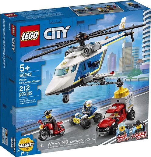 LEGO City 60243 policijska potera u helikopteru
