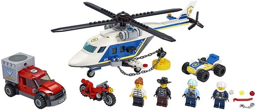 LEGO City 60243 policijska potera u helikopteru