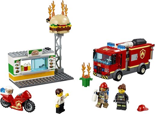LEGO City 60214 spašavanje hamburgerdžinice od požara