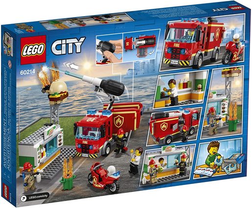LEGO City 60214 spašavanje hamburgerdžinice od požara