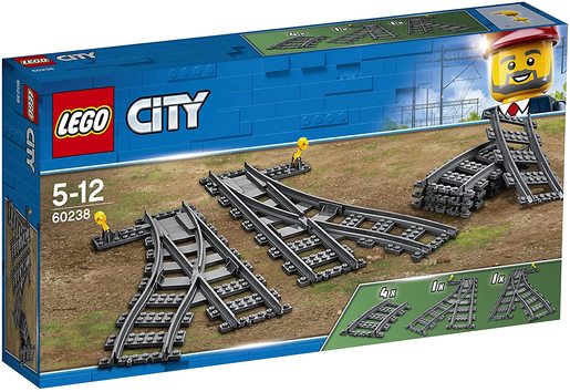 LEGO City 60238 šine skretnice