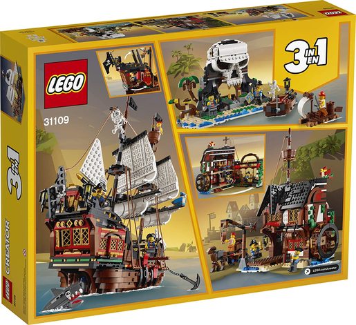 LEGO Creator 31109 gusarski brod
