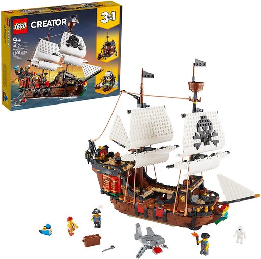 LEGO Creator 31109 gusarski brod