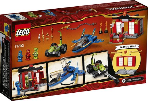 LEGO Ninjago 71703 borba olujnog borca