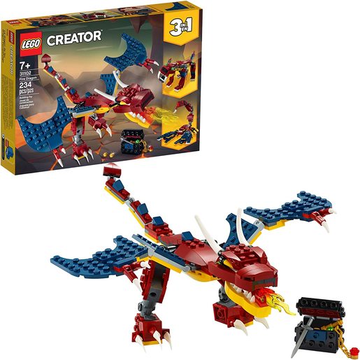 LEGO Creator 31102 plameni zmaj