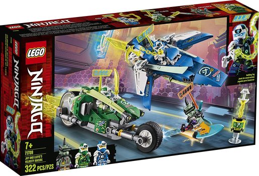 LEGO Ninjago 71709 Džejev i Lojdov brzinski trkač