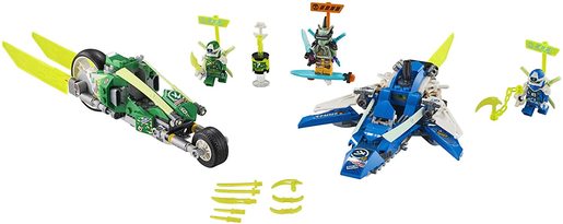 LEGO Ninjago 71709 Džejev i Lojdov brzinski trkač