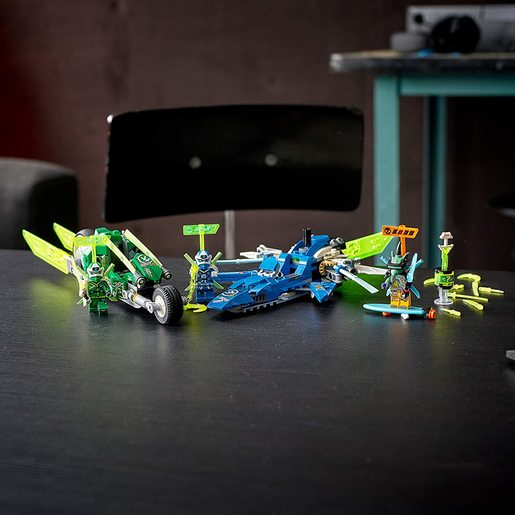 LEGO Ninjago 71709 Džejev i Lojdov brzinski trkač