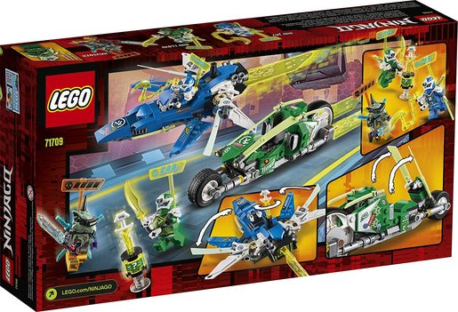 LEGO Ninjago 71709 Džejev i Lojdov brzinski trkač