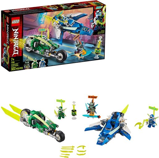 LEGO Ninjago 71709 Džejev i Lojdov brzinski trkač