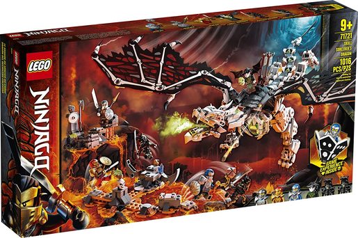 LEGO Ninjago 71721 zmaj Lobanja vrača