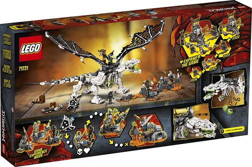 LEGO Ninjago 71721 zmaj Lobanja vrača