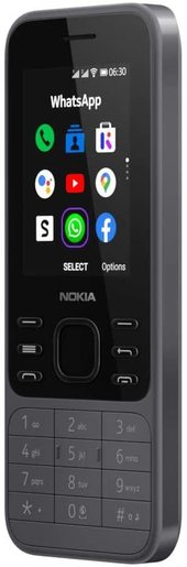 Nokia 6300 4G DS Charcoal, mobilni telefon