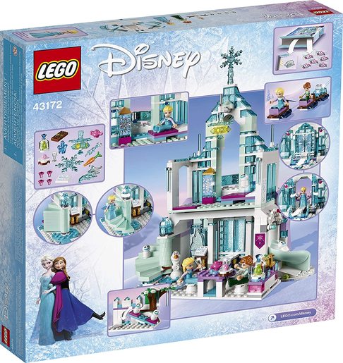 LEGO Disney Princess 43172 Elzina magična ledena palata