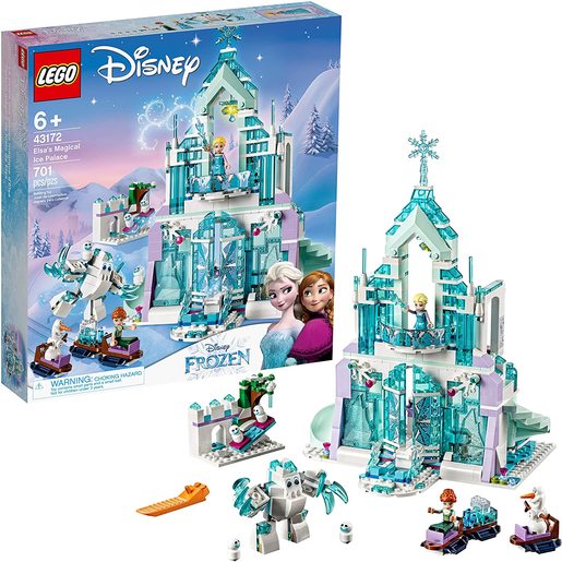 LEGO Disney Princess 43172 Elzina magična ledena palata