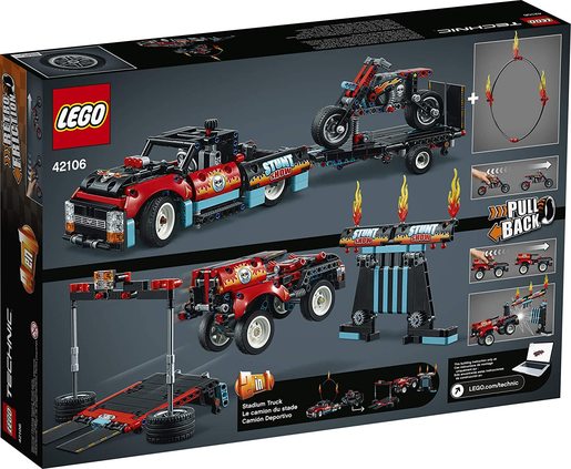 LEGO Technic 42106 akrobatski kamion i motorcikl