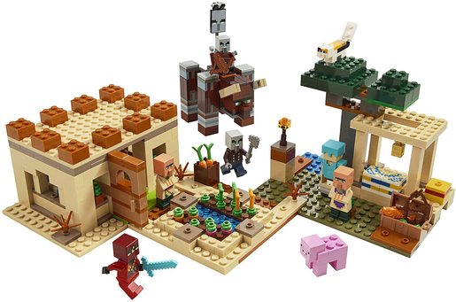LEGO Minecraft 21160 napad iladžera
