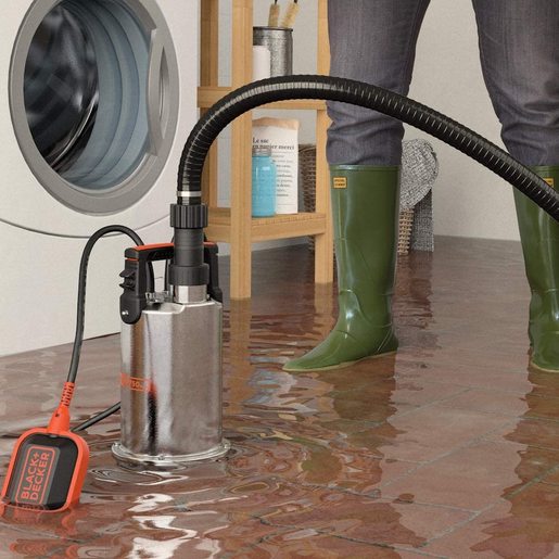 Black+Decker BXUP750XCE potapajuća pumpa za čistu i prljavu vodu