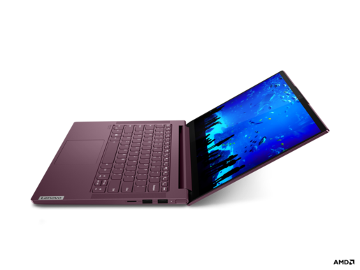 Laptop Lenovo Yoga Slim 7 14IIL05 82A2005BYA 14 FHD IPS 100%sRGB Six-Core AMD Ryzen 5 4500U 2.3GHz,16GB RAM,512 GB SSD,AMD Radeon Graphics,Windows 10 Home,laptop