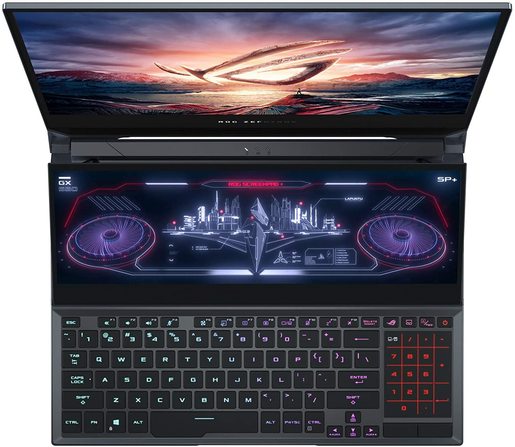 Laptop Asus ROG Zephyrus Duo 15 GX550LWS-HF046T 15,6 FHD IPS 300Hz 100%sRGB Intel Core i7-10875H 2.3 GHz,16GB RAM,1 TB Pcie Nvme SSD,nVidia GeForce RTX 2070 Super,Windows 10 Home,laptop