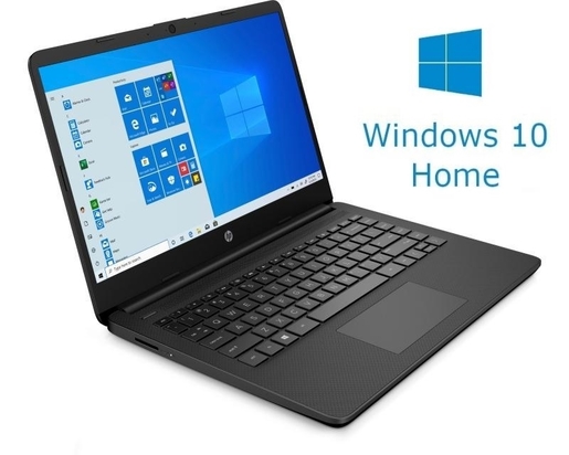 Laptop HP 14-DQ0001 NOT17293 14 HD Intel Celeron N4020 1.1 GHz,4GB RAMA,64 GB SSD,Intel UHD 600 Graphics,Windows 10 Home,laptop