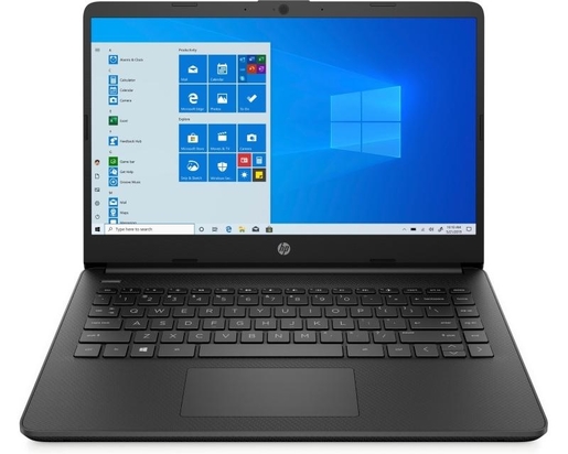 Laptop HP 14-DQ0001 NOT17293 14 HD Intel Celeron N4020 1.1 GHz,4GB RAMA,64 GB SSD,Intel UHD 600 Graphics,Windows 10 Home,laptop