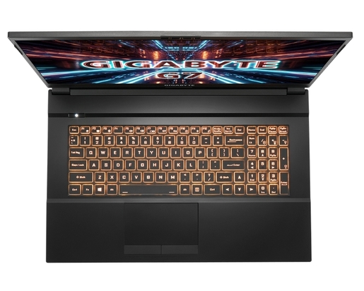 Laptop GIGABYTE G7 KC NOT17378 17.3" FHD 144Hz i7-10870H 16GB 512GB SSD GeForce RTX 3060P 6GB Backlit Win10Home crni