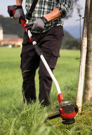 Set Einhell GE-CT 36/30 Li E akumulatorski trimer za travu (2x 4.0 Ah+punjač, rezervna špula)