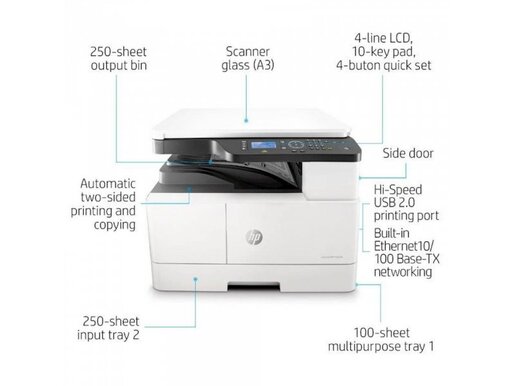 Štampač HP LaserJet MFP M442dn A3, 8AF71A