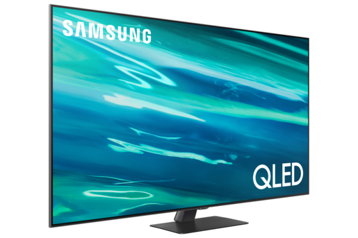 Televizor Samsung QLED TV QE75Q80AATXXH, Ultra HD, Smart