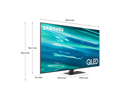 Televizor Samsung QLED TV QE75Q80AATXXH, Ultra HD, Smart