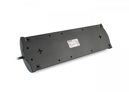 S-link Swapp SP10AF produžni kabl sa prekidačem i prenaponskom zaštitom, 1.8m, crni