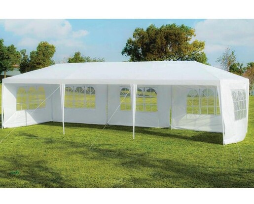Tenda 3 x 9 sa bočnim stranama – bela