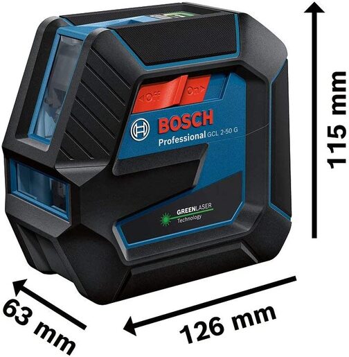 Bosch Professional GCL 2-50 G kombinovani laser 0601066M00