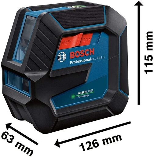 Bosch Professional GLL 2-15 G laser za linije 0601063W00