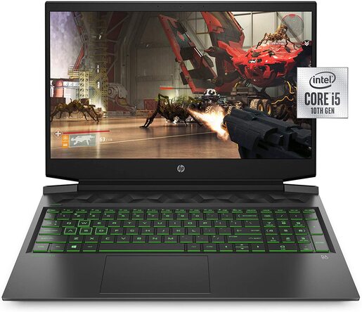 Laptop HP Pavilion Gaming 17-cd1018nm 20D10EA 17.3 FHD IPS 144Hz Intel Core i5-10300H  2.5GHz,16GB RAM,512GB SSD,nVidia GeForce GTX 1650Ti,Windows 10 Home,laptop