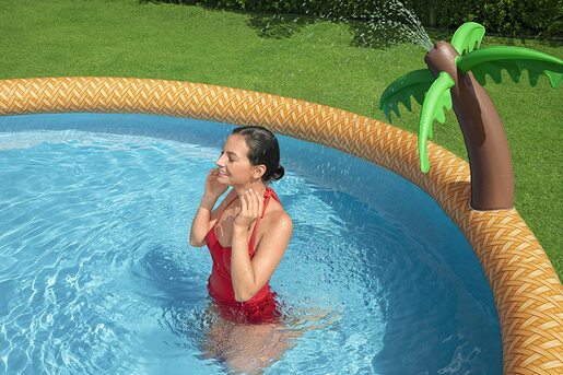 Bestway Fast set 57416 bazen za dvorište 457x84cm sa fontanom