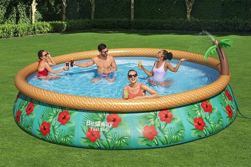 Bestway Fast set 57416 bazen za dvorište 457x84cm sa fontanom