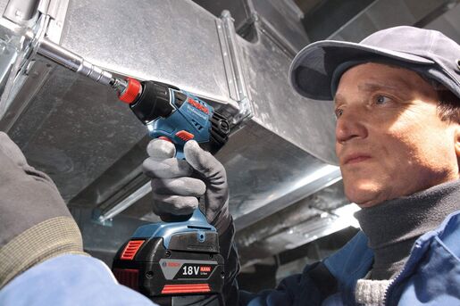 Bosch Professional GBH 180-LI aku elektro pneumatski čekić + GDX 180-LI aku udarni odvrtač (2x4.0 Ah, punjač, torba) 0615990M30