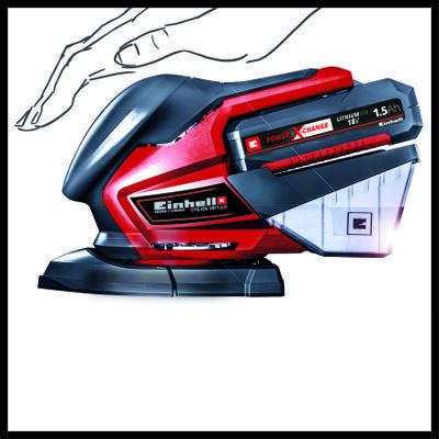 Einhell TE-OS 18/150 Li Solo akumulatorska multi brusilica (bez baterija i punjača)