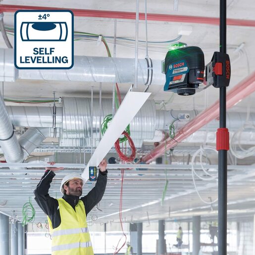 Bosch Professional GLL 3-80 CG laser za ukrštene linije (bez baterije i punjača) 0601063T03