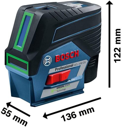 Bosch Professional GCL 2-50 CG kombinovani laser (bez baterije i punjača) 0601066H03