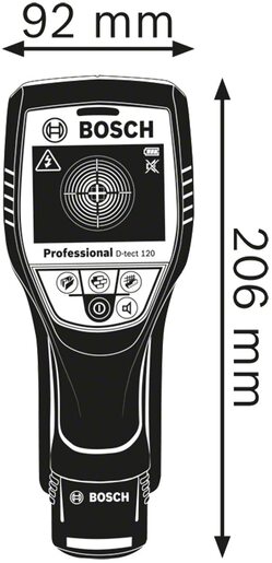 Bosch Professional D-tect 120 akumulatorski univerzalni detektor (bez baterije i punjača) 0601081308