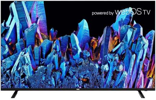 VOX LED TV 55WOS315B Frameless, 4K Ultra HD, Smart TV, WebOS 5.0, Magic Remote, Dolby Audio