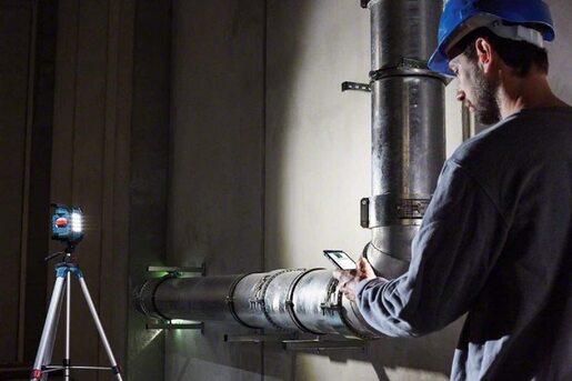 Bosch Professional GLI 18V-1200 C akumulatorska lampa za gradilište (bez baterije i punjača) 0601446700