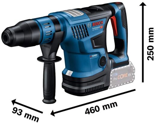 Bosch Professional GBH 18V-36 C akumulatorski elektro-pneumatski čekić za bušenje BITURBO sa SDS max prihvatom (bez baterije i punjača) 0611915021